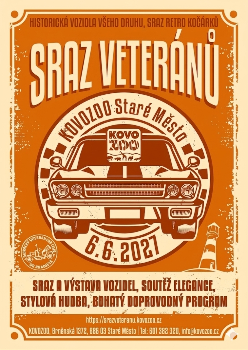 SRAZ VETERÁNŮ V KOVOZOO 6.6.2027 - těšíme se na viděnou!!!